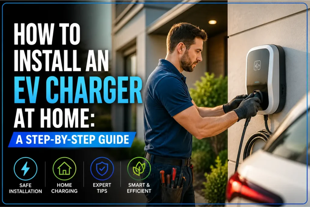 How to Install an EV Charger at Home: A Step-by-Step Guide
