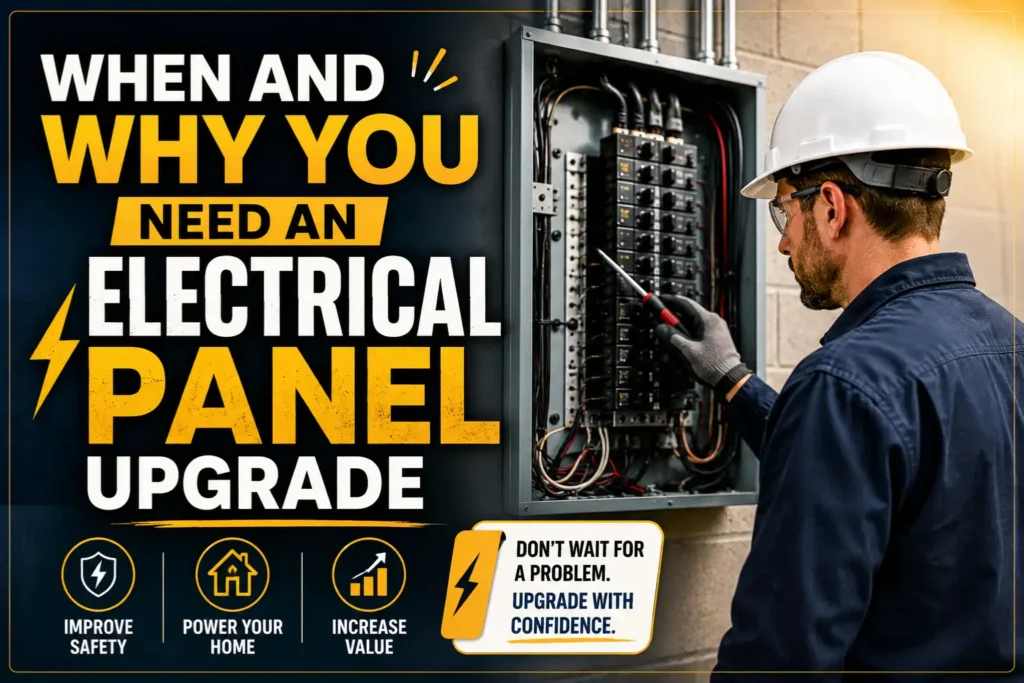 When and Why You Need an Electrical Panel Upgrade