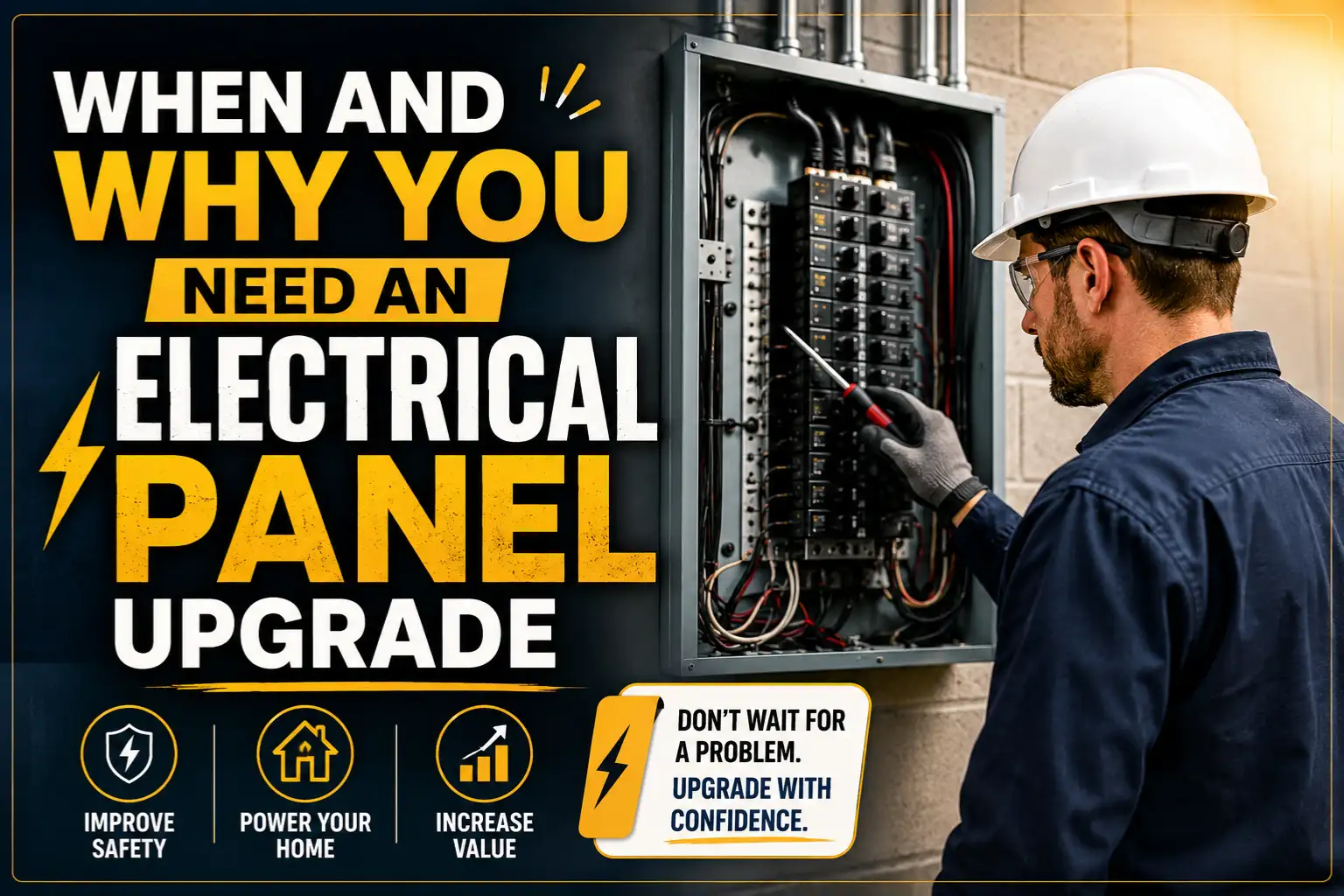 When and Why You Need an Electrical Panel Upgrade