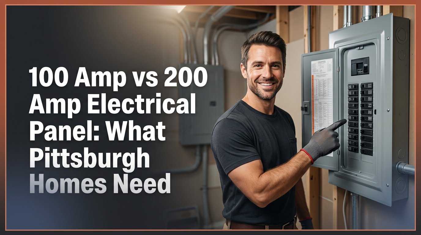 100 Amp vs 200 Amp Electrical Panel: What Pittsburgh Homes Need