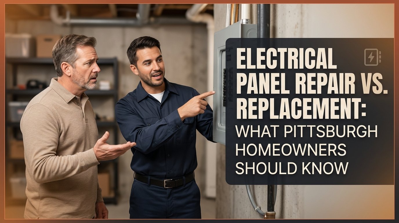 Electrical Panel Repair vs. Replacement: What Pittsburgh Homeowners Should Know