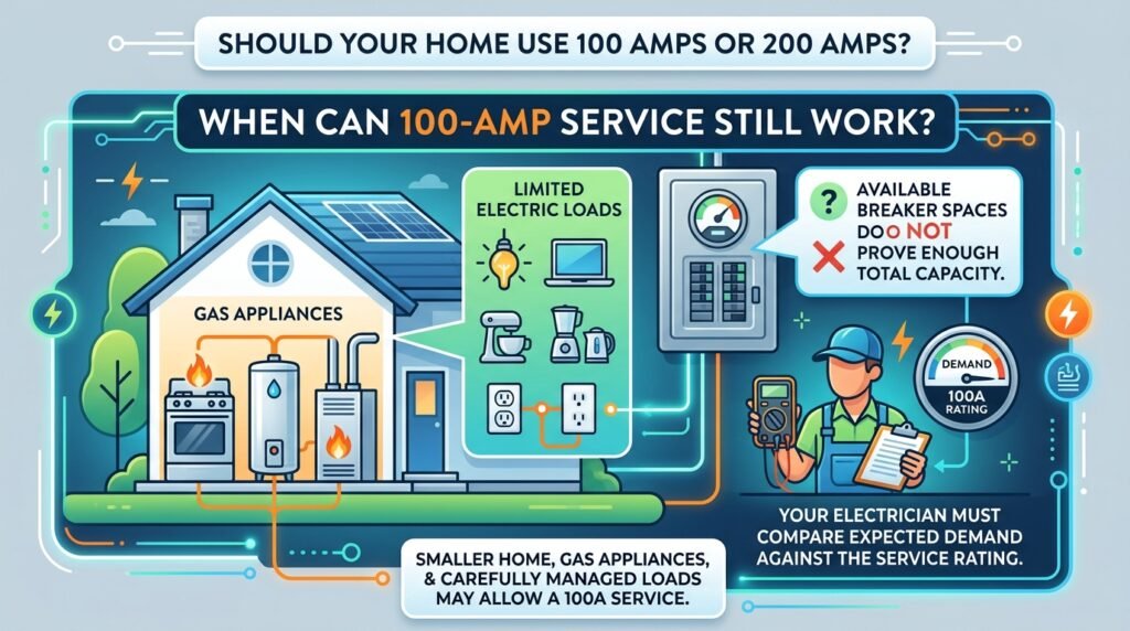 Should Your Home Use 100 Amps or 200 Amps?
