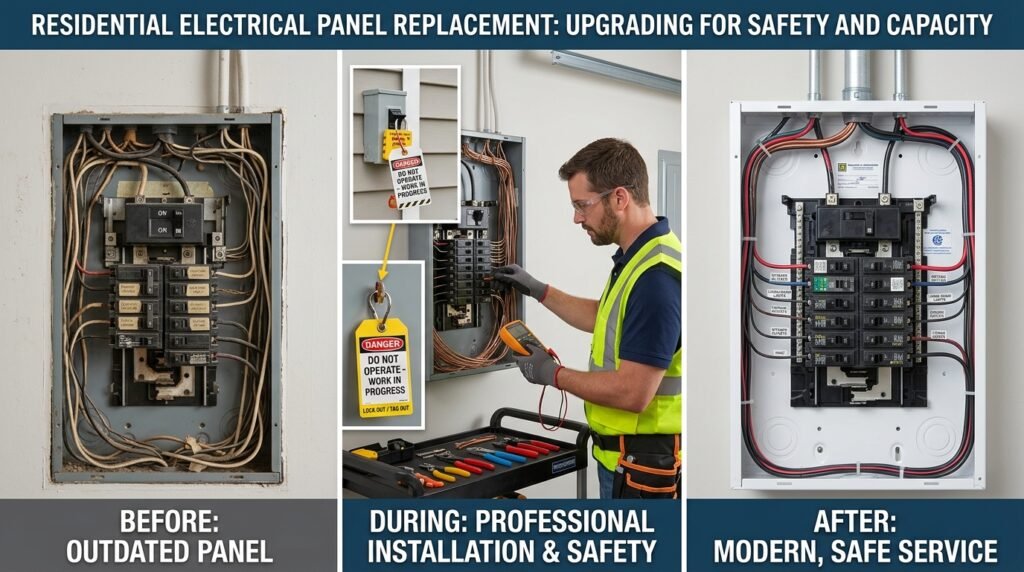 Which Problems Usually Support Electrical Panel Replacement?